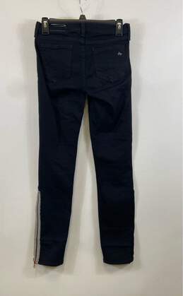 Rag & Bone Womens Blue Denim 5 Pocket Design Dark Wash Skinny Jeans Size 28 alternative image