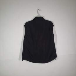 Mens Regular Fit Sleeveless Pockets Full Zip Windbreaker Vest Size XL alternative image