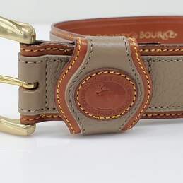Dooney & Bourke Beige Pebble Leather Belt Size M (30-32) alternative image