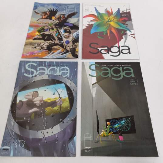 Bundle of 12 Assorted Saga Comic Books image number 3