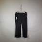 NWT Womens Flat Front Curvy Fit Bootcut Leg Dress Pants Size P10 image number 1