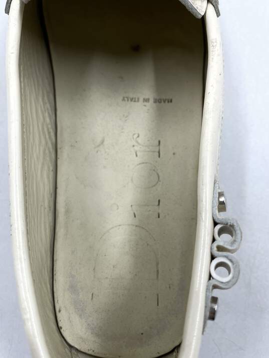Authentic DIOR Ivory Patent Loafers W 5 image number 8
