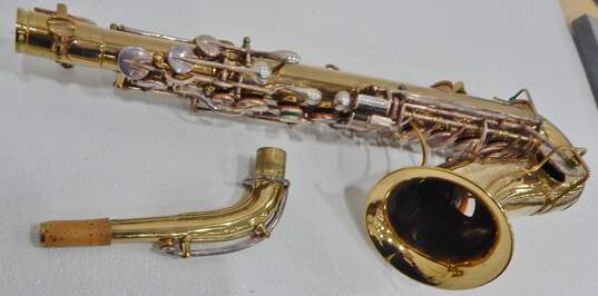 Antique 1920's Evette & Schaeffer by Buffet Crampon a Paris Alto Saxophone w Case and Accessories (Parts and Repair) image number 5
