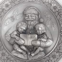 Hudson Fine Pewter (1978) Limited Edition Christmas Plate alternative image
