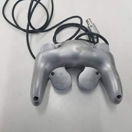 Nintendo GameCube Controller Silver Untested alternative image