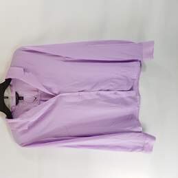 Banana Republic Lavender Dress Shirt Sz M