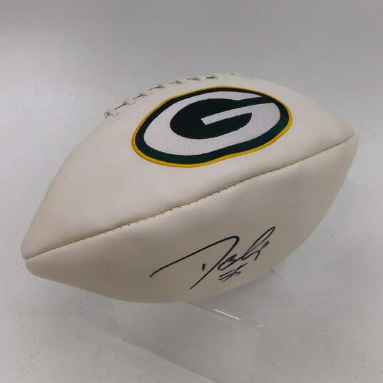 Desmond Bishop Autographed Green Bay Packers Football image number 1