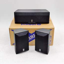 Yamaha Models NS-AP6500C (Center) and NS-AP6500S (Satellites) Speakers (Set of 3)