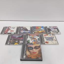 Bundle of 8 Sony PlayStation Games