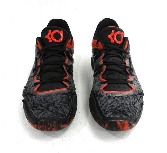 Nike KD 15 Black University Red Men's Shoe Size 13 image number 1