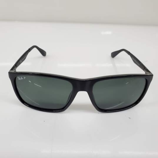 Ray-Ban Matte Black Lightweight Polarized Sunglasses RB4228 image number 1