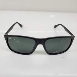 Ray-Ban Matte Black Lightweight Polarized Sunglasses RB4228