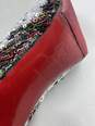 Authentic Christian Louboutin Silver Sequin Booties W 10 image number 7