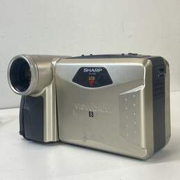 Sharp Viewcam 8mm Camcorder Lot of 2 alternative image