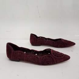 Tory Burch Suede Flats Size 6M alternative image