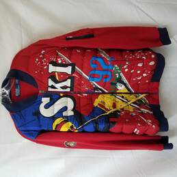 Polo By Ralph Lauren Red Alpine Ski 92 Puffer Jacket