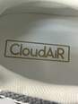 ClodAir Women's White/Silver/Pink Sneakers Size 10 image number 6