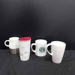 4pc Bundle of Assorted Starbucks Mugs alternative image