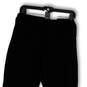 Womens Black Elastic Waist Straight Leg Pull-On Sweatpants Size 12/14 image number 3