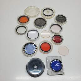 Mixed Lot of Vintage Camera Lens Filters 1.6lbs