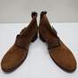 Brown Leather UGG Size 9.5 Ankle Boots image number 1