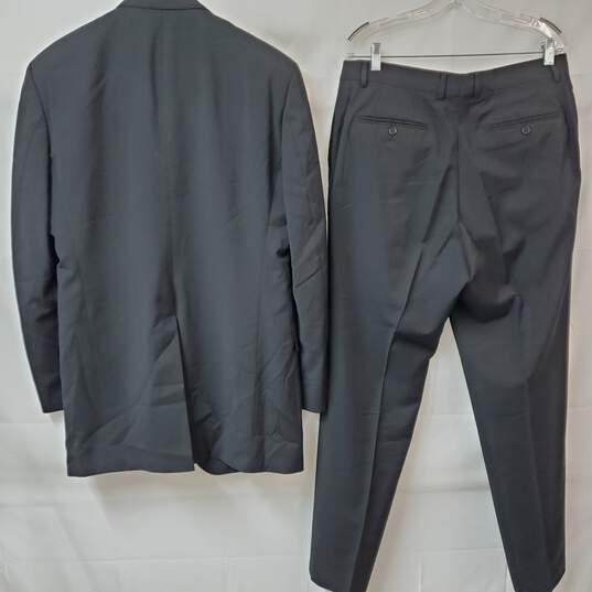 Hugo Boss 2 Piece Black Suit Jacket & Pants Men's M image number 2
