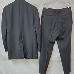 Hugo Boss 2 Piece Black Suit Jacket & Pants Men's M alternative image