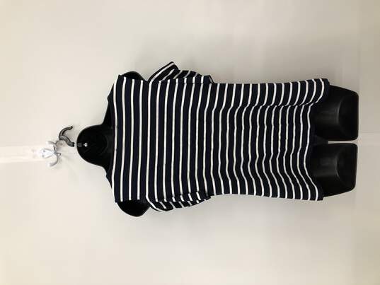 Women's NWT Navy/White Stripes SZ S Short Sleeve Top image number 3