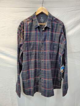 Kuhl Born in the Mountains Fugitive Long Sleeve Button Up Shirt Size 2XL NWT