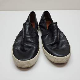 Frye Womens Size 8M Black Leather Dylan Slip On Sneaker Style 3470043 Flats