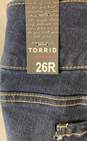 Torrid Jegging Blue Denim Jeans - Size 4X image number 3