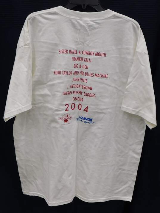 J Anthony Brown Signed 2004 Free For All Music Fest Shirt image number 4