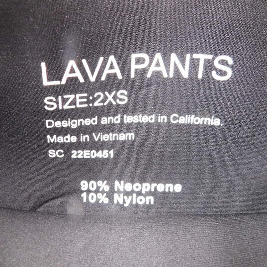 Xterra Wetsuit Kona Lava pants Shorts Size 2XS Buoyancy Shorts 5MM Neoprene image number 4