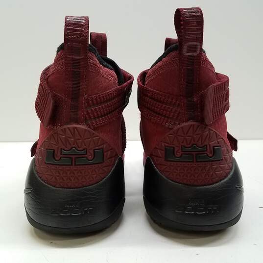 Nike LeBron Soldier 11 'Team Red' Shoes Boys Size 6.5Y image number 4