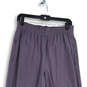 Womens Purple Elastic Waist Zip Pocket Pull-On Jogger Pants Size 8 image number 3