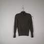 Mens Knitted Mock Neck Long Sleeve Pullover Sweater Size Medium image number 1