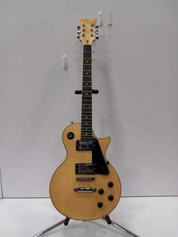 Saga LC-10 Deluxe Wood Electric Guitar