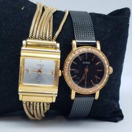 Vintage retro Guess Ladies Bracelet Stainless Steel Quartz Watch Collection