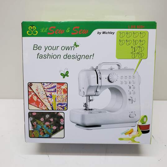 Lil Sew & Sew Michley Sewing Machine Untested IOB image number 1