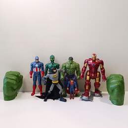 Mixed Lot Of Superhero Action Figures & Toys