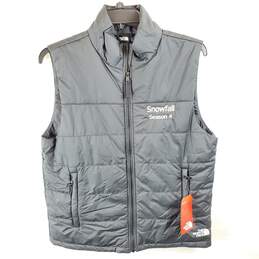 The North Face Men Black Quilted Vest Jacket M NWT