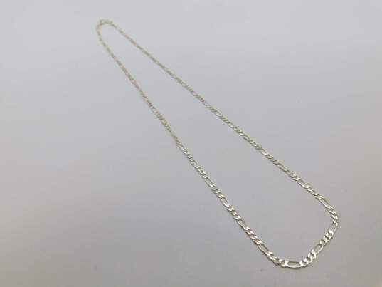925 Sterling Silver & Pearl Necklace & Bracelet Lot image number 3