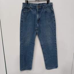 Men's Carhartt Blue Denim Jeans 38X34