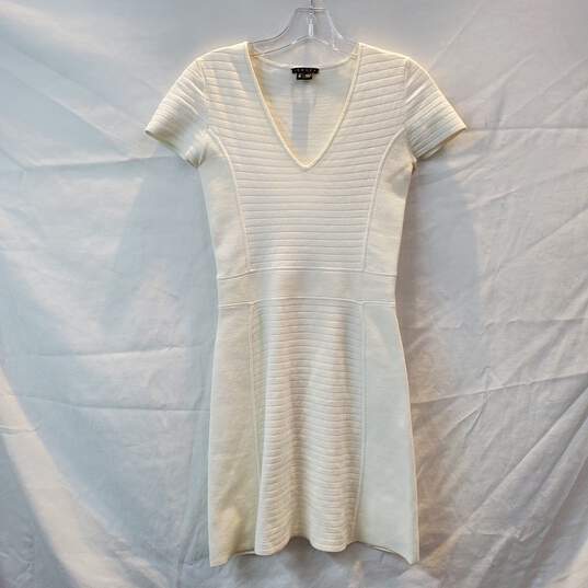 Theory Short Sleeve V-Neck Dress Women's Size P image number 1