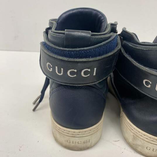 Gucci Black Sneaker Casual Shoe Men 9.5 image number 5