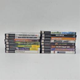 Lot of 15 Sony PlayStation 2 Games Guitar Hero III