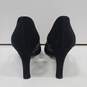 Nina Women's Black Leather Heels Size 8.5 w/Box image number 4