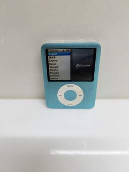 Apple iPod Nano 3rd Generation BLUE 8GB MP3 Player