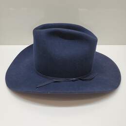 American Hat Co. Men's Dark Blue Cowboys Hat Size 7 alternative image