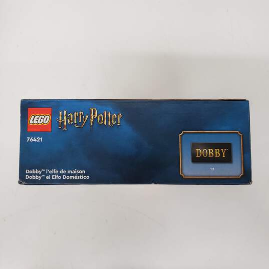 SEALED Lego Harry Potter Wizarding World Dobby The House Elf 403 Pcs # 76421 image number 3